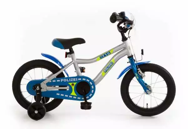 Bachtenkirch Polizei 14" Kinderfahrrad 3 Bachtenkirch Polizei 14" Kinderfahrrad
