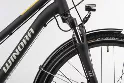 Winora Domingo 24 Trekkingrad 8 Winora Domingo 24 Trekkingrad -Cube Fahrrad Verkäufe Winora MY22 Detail Top Tube Domingo 24 Ladies black matt